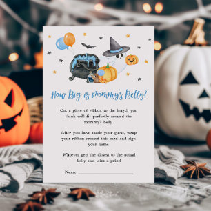 Boy Little Boo Ghost How Big is Mummy's Belly Game