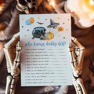 Boy Little Boo Ghost Who knows Daddy Best Game