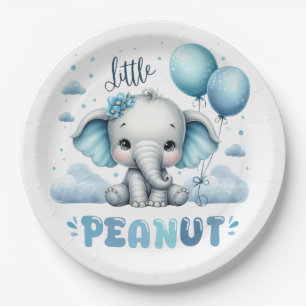 Boy Little Peanut Paper Plate