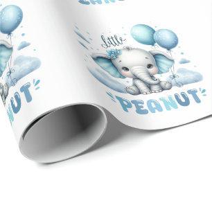 Boy Little Peanut  Wrapping Paper