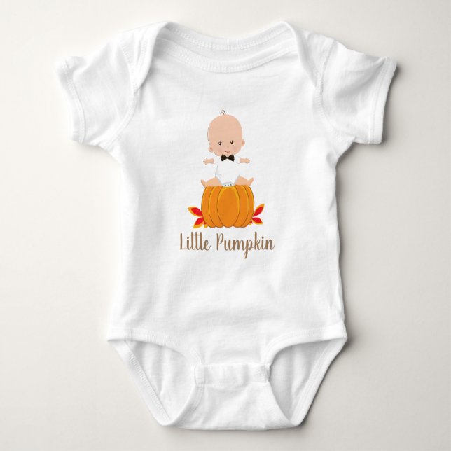 Boy Little Pumpkin Baby Shirts (Front)