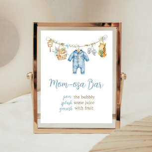 Boy Locally Grown Mum Osa Bar Sign