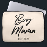 Boy Mama Custom Est. Year Minimal Mum Mother Mummy<br><div class="desc">This is a Custom Date Boy Mama Women's Laptop Sleeve!


Mother's Day Mum Mother Mummy Momma Mama Gifts Gift Boy Mum</div>