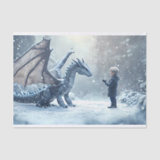 Boy meets Dragon Tissue Paper