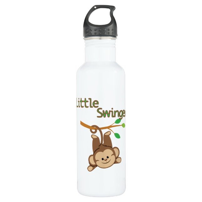 Boy Monkey Little Swinger 710 Ml Water Bottle (Front)