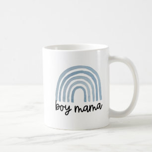 Boy Mum Rainbow Coffee Mug, Boy Mum Mug, Boy Mama Coffee Mug
