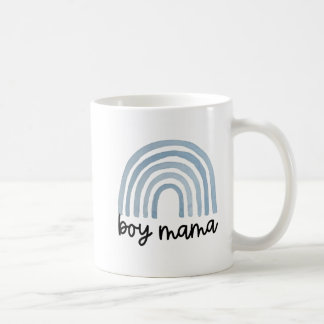 Boy Mum Rainbow Coffee Mug, Boy Mum Mug, Boy Mama Mug