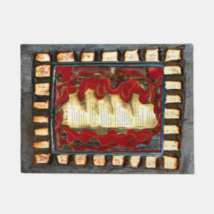 Boy of 7 doormat
