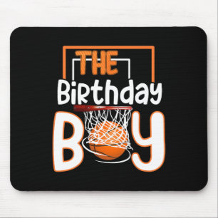 Boy Of The Birthday Sketll Family Matching Bday Pa Mouse Mat