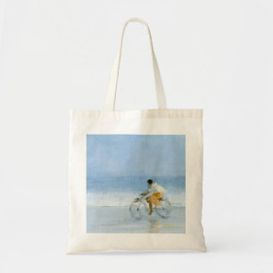 Boy on Bicycle  2 Tote Bag