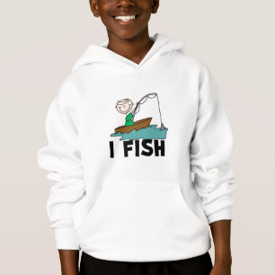Boy on Boat I Fish Tshirts and Gifts