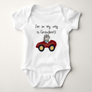 Boy On Way to Grandmas Tshirts and Gifts