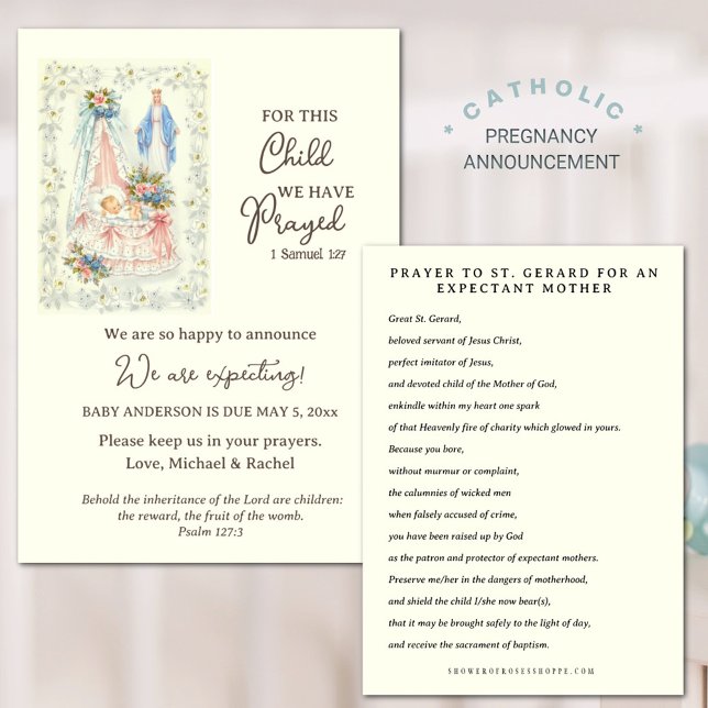 Boy or Girl Baby Pregnancy Announcement  (Creator Uploaded)