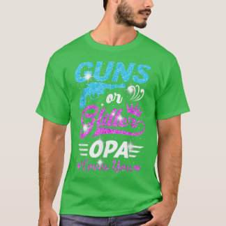 Boy Or Girl Pink Or Blue OPA Loves You Gender Reve T-Shirt
