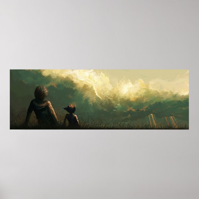 boy, overcome poster (Front)