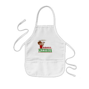 Boy Pizza Party Apron