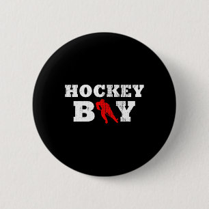 Boy Player Silhouette Sport Gift 6 Cm Round Badge