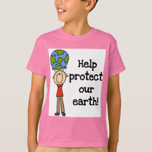 Boy Protect Our Earth T-shirts and Gifts