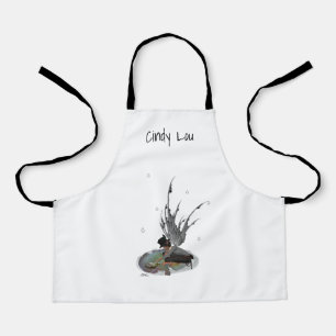 Boy Rain Fairy With Frog Children's Apron