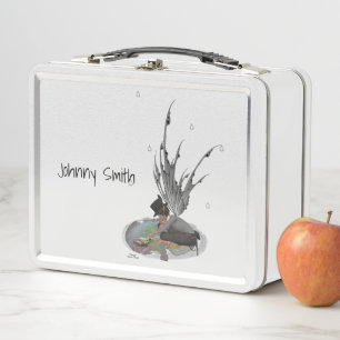Boy Rain Fairy With Frog Lunch Box