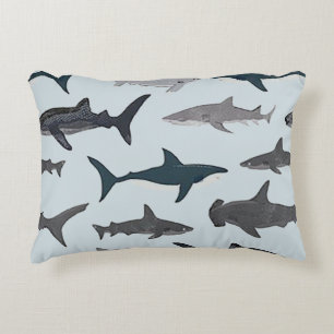 Boy’s Shark Accent Pillow