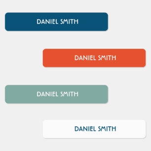 Boy School Daycare Name Labels