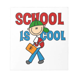 Boy School is Cool Notepad