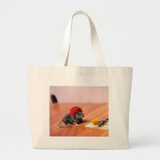 Boy Scout Mouse Large Tote Bag