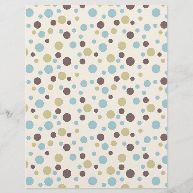 Boy Scrapbook Paper (Front)