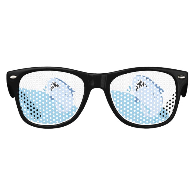 Boy Shark Birthday Party Supplies Kids Sunglasses (Front)