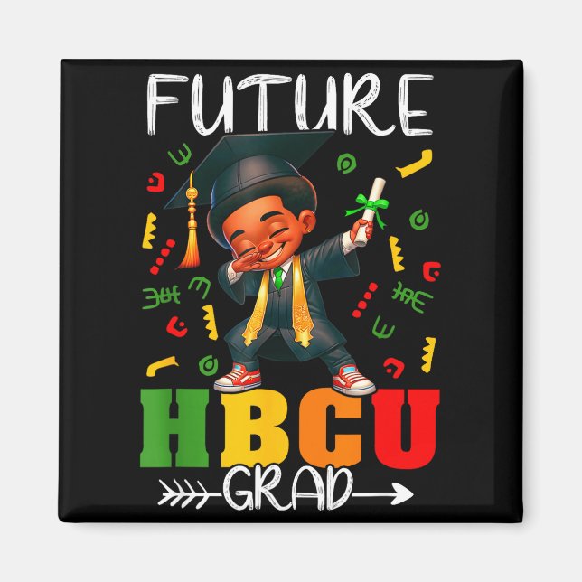 Boy Shirt Future Hbcu Grad History Black Magnet (Front)