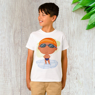 Boy Swimming Boys T-Shirt