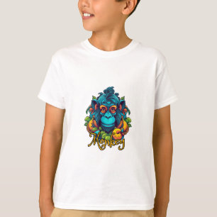 Boy T-Shirt Monkey Design
