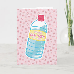 Boy Tears Greeting Card for Breakup Recovery