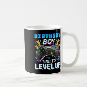 Boy Time To Level Up Video Game Birthday Gamer 10 Coffee Mug