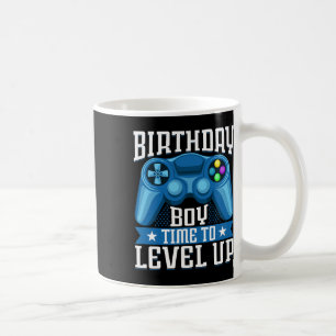 Boy Time To Level Up Video Game Birthday Gamer 7 Coffee Mug
