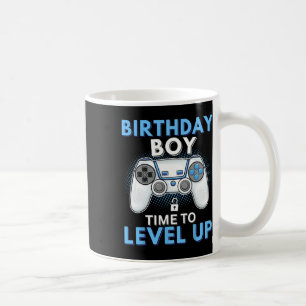 Boy Time To Level Up Video Game Birthday Gamer 8 Coffee Mug