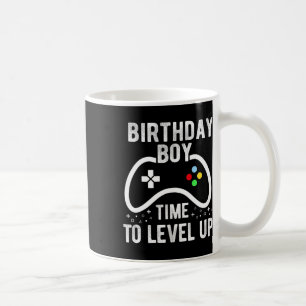 Boy Time To Level Up Video Game Birthday Gift 2 Coffee Mug