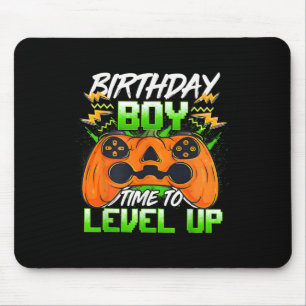 Boy Time To Level Up Video Game Birthday Gifts Boy Mouse Mat