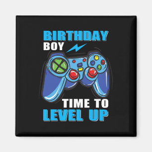 Boy Time To Level Up Video Game Boys  Magnet