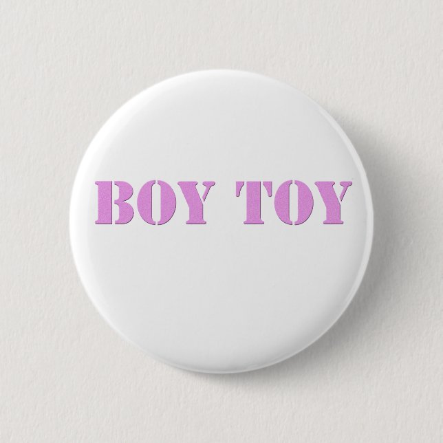 Boy Toy 6 Cm Round Badge (Front)