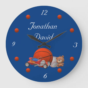 Boy Toys Themed Acrylic Wall Clock