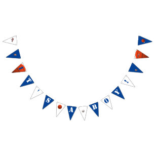 Boy Toys Themed It's A Boy! Bunting Flags