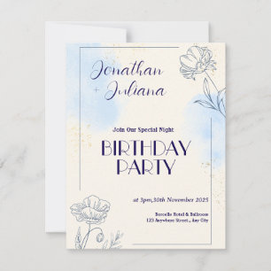 boy twins 1st birthday invitations