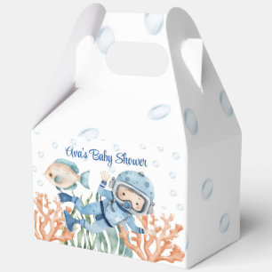 Boy Under The Sea Baby Shower Favour Box