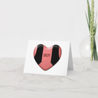 "boy" Valentine Card