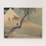 Boy Viewing Mount Fuji by Katsushika Hokusai Jigsaw Puzzle<br><div class="desc">Katsushika Hokusai - Boy Viewing Mount Fuji,  1898. Katsushika Hokusai (1760-1849),  known simply as Hokusai,  what a Japanese artist,  ukiyo-e painter and printmaker of the Edo period.</div>