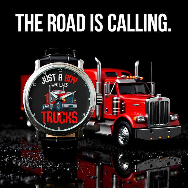 Boy Who Loves Red Trucks Watch (Creator Uploaded)