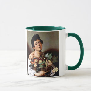 Boy with a Basket of Fruit, Caravaggio Mug