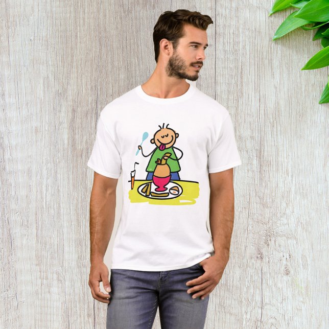 Boy With A Boiled Egg T-Shirt (Creator Uploaded)